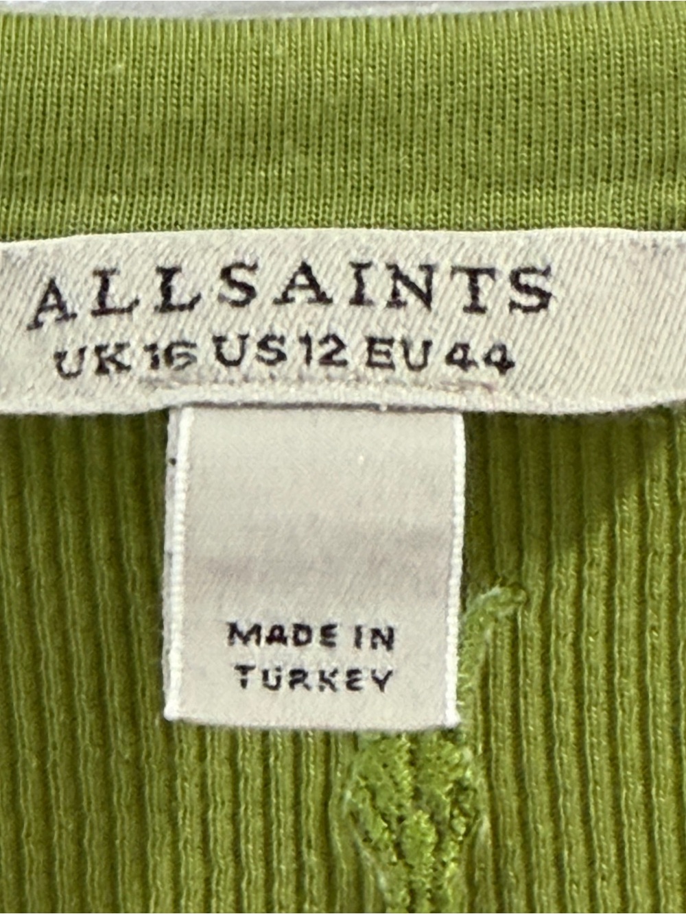 All Saints Rina Rib Tank - Picture 3 of 5